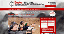 Desktop Screenshot of bostonfirearms.com